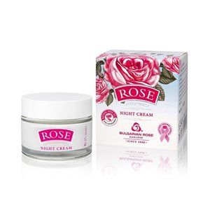 Bulgarian Rose Night Face Cream - Natural Rose Oil